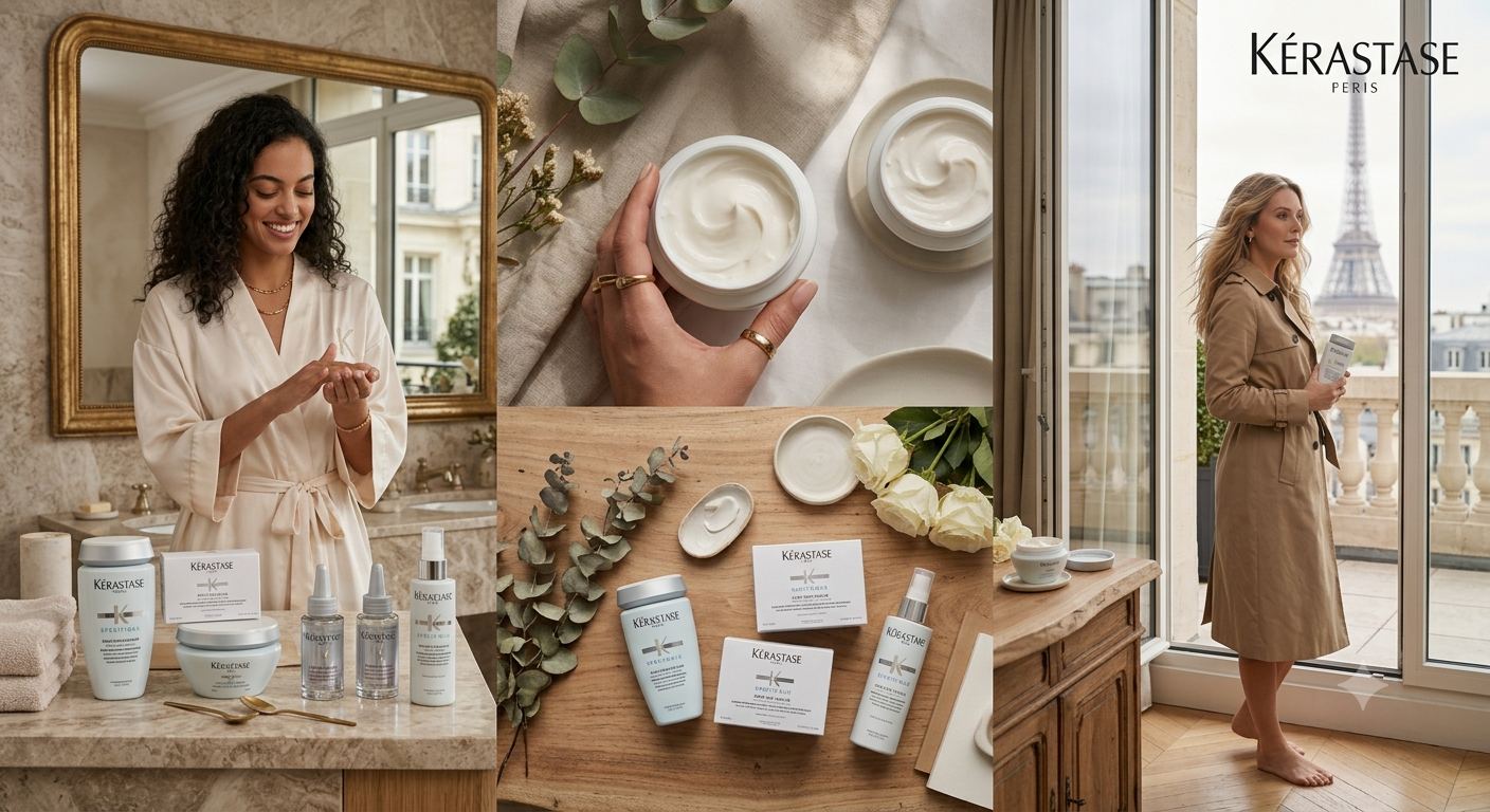 Productos Kérastase Spécifique en ritual de spa capilar